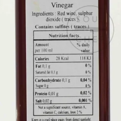 Huilerie Beaujolaise 3 Year Aged Red Wine Vinegar, 250ml Outlet