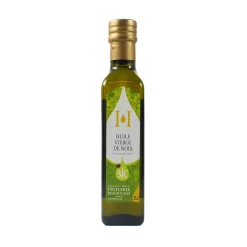 Huilerie Beaujolaise Organic Walnut Oil, Cold Pressed, 250ml New