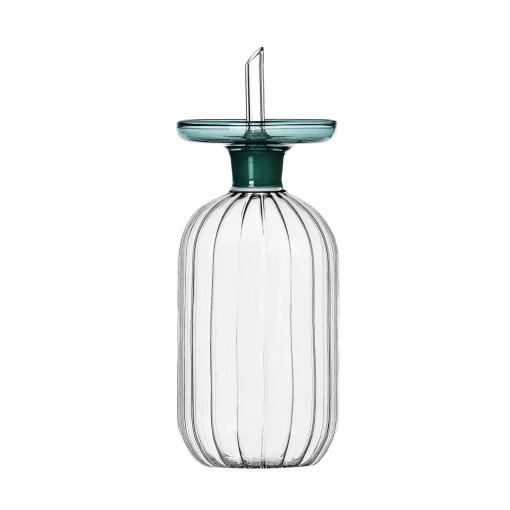 Ichendorf Milano Blue Top Olive Oil Bottle, 350ml New