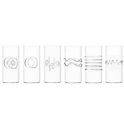 Ichendorf Milano Set of 6 Longdrink Glasses, 400ml Outlet