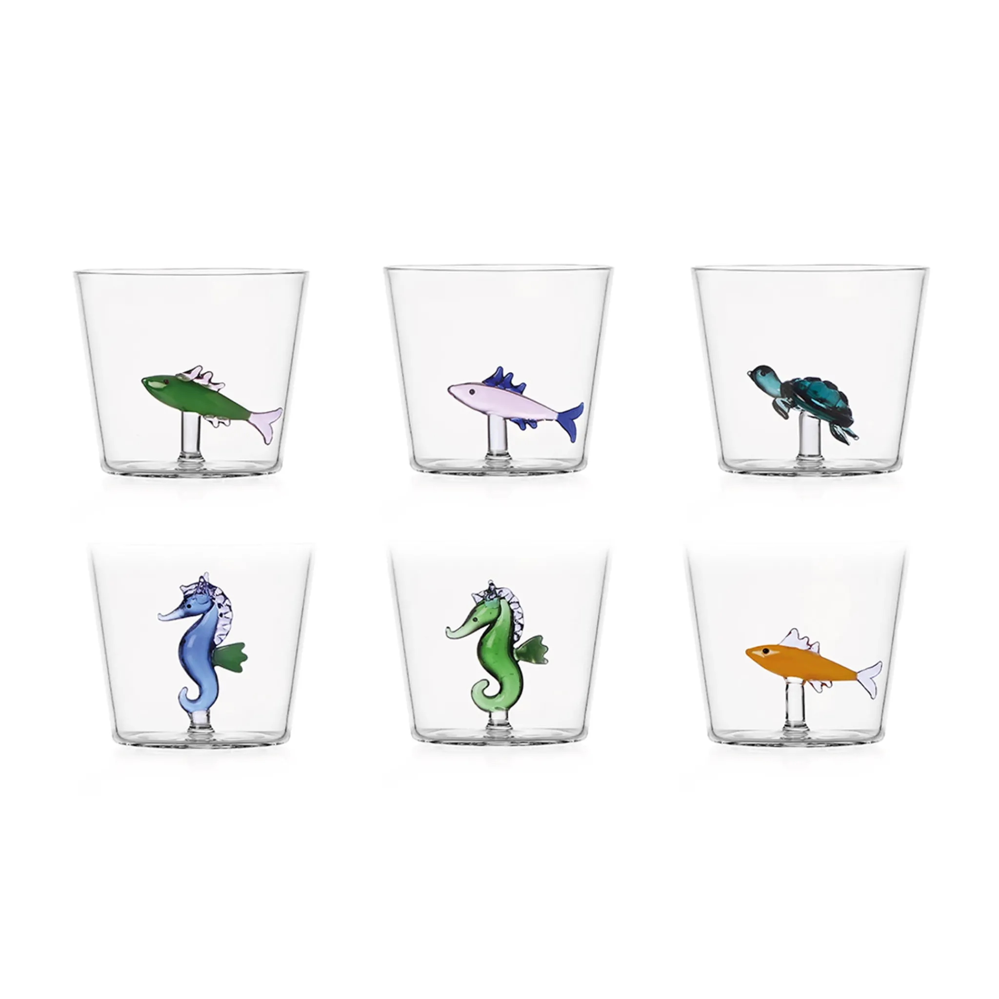 Ichendorf Milano Set of 6 Marine Garden Tumblers Hot