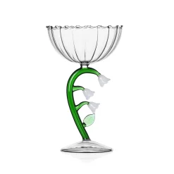 Ichendorf Milano White Flower Optical Coupe Glass, 240ml Outlet