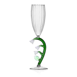 Ichendorf Milano White Flower Optical Champagne Flute, 160ml Online