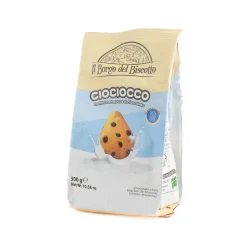 Tedesco SRL Il Borgo del Biscotto Shortbread Chocolate Chip Biscuits, 300g Hot