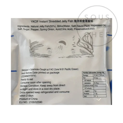 YKOF Instant Shredded Jellyfish, 170g