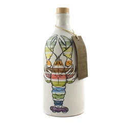 Frantoio Muraglia Intense Fruity Extra Virgin Olive Oil in Lobster Terracotta Bottle, 500ml Outlet