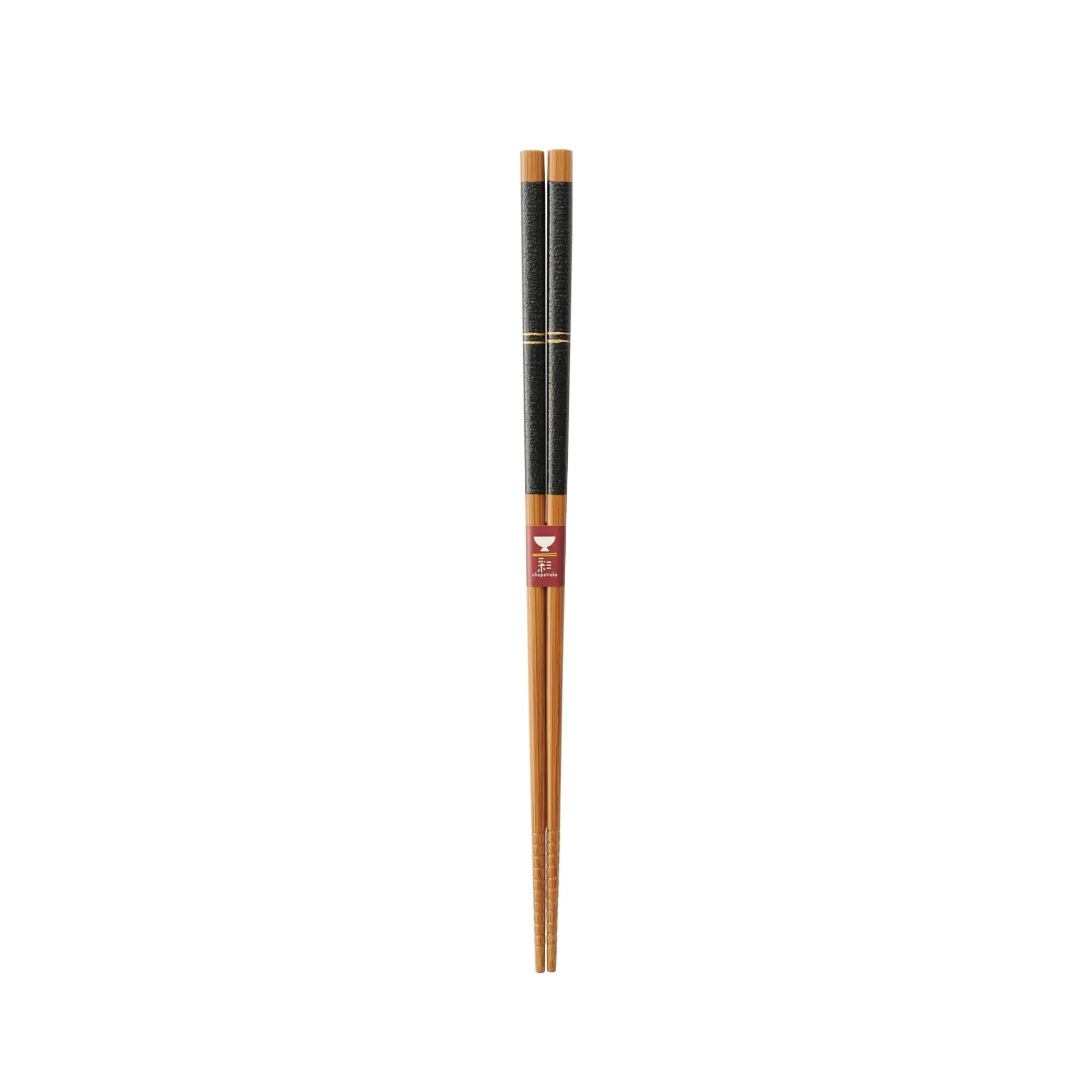 Kawai Co. Ltd Japanese Black & Gold Serving Chopsticks, 27cm Best