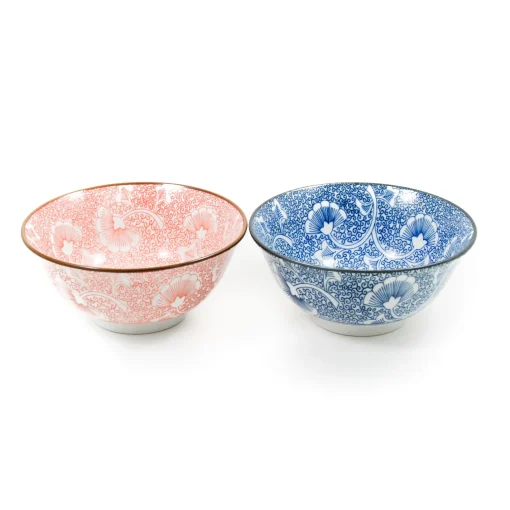 Kiji Stoneware & Ceramics Japanese Bowl Set