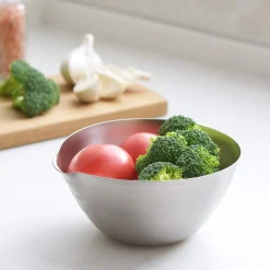 Aikata Japanese Stainless Steel Mixing Bowl with Pouring Spout New