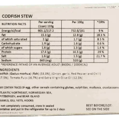 Jose Gourmet Codfish in Ragout Sauce, 120g Sale