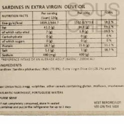 Jose Gourmet Sardines in Extra Virgin Olive Oil, 120g Hot