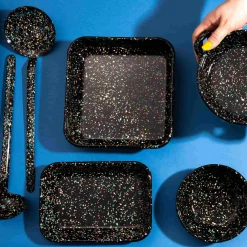 Kapka x Sous Chef Galaxy Splatter Enamel Roasting & Serving Dish Best