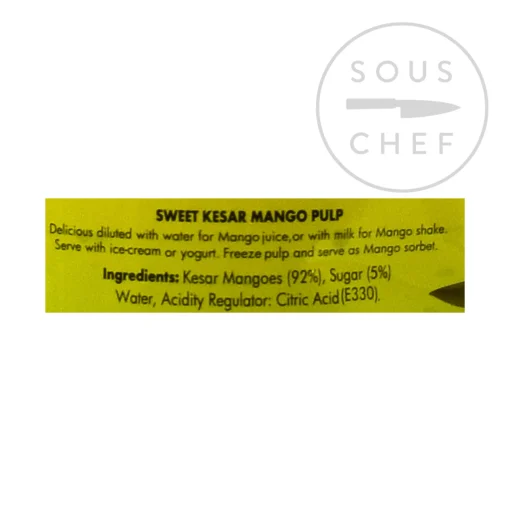 Natco Kesar Mango Pulp, 850g Hot