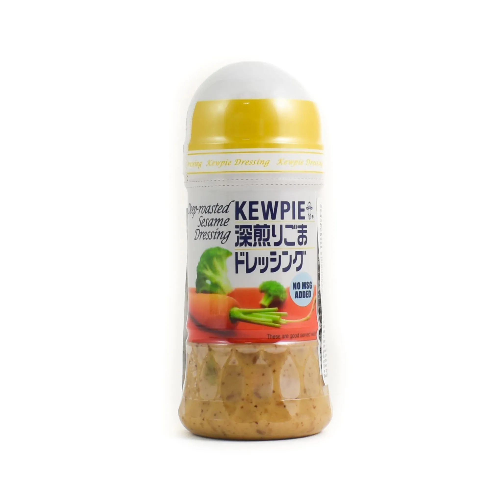 Kewpie No MSG Deep-Roasted Sesame Dressing, 150ml Hot