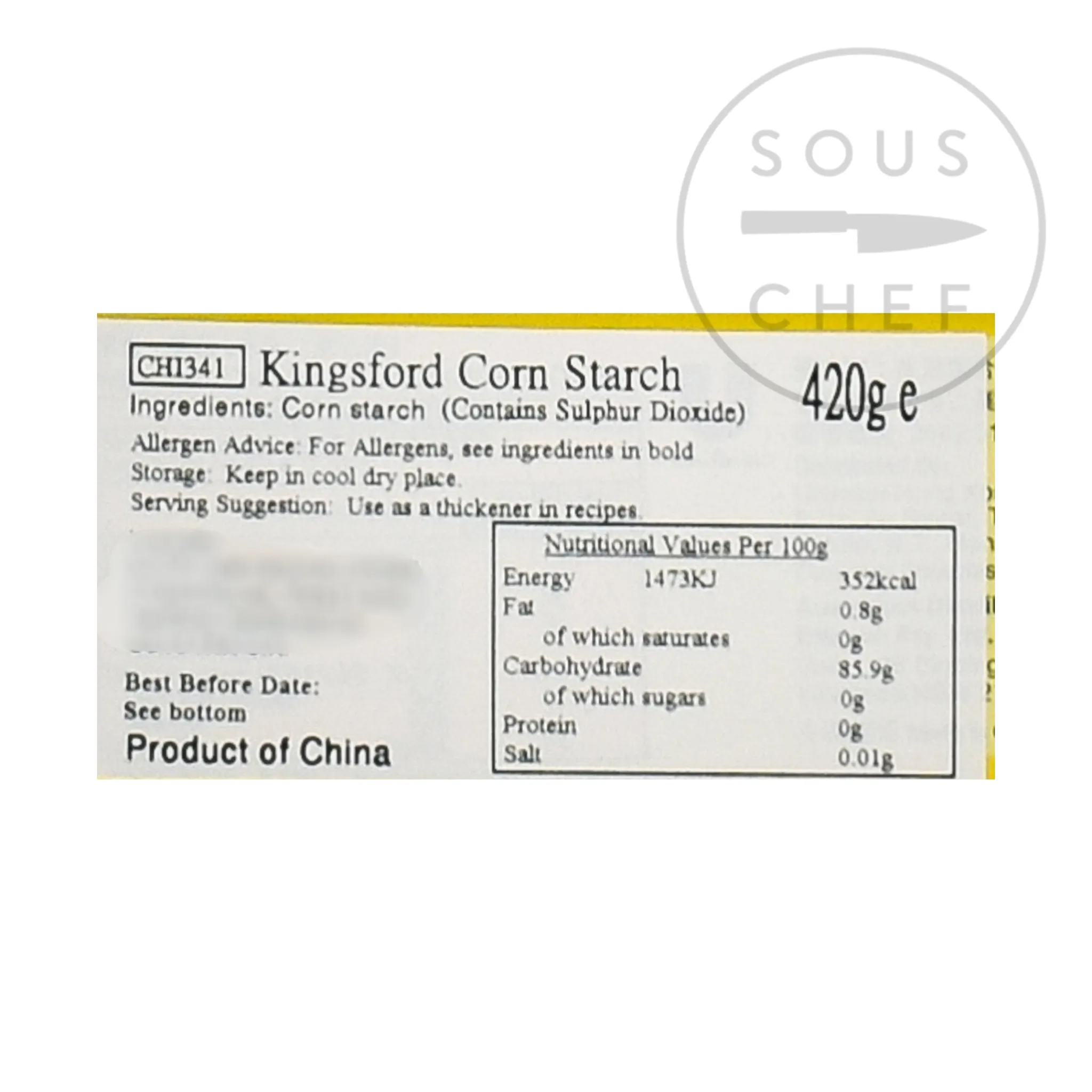 Knorr Kingsford Corn Starch, 420g Discount