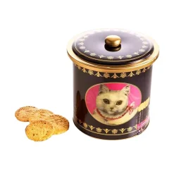 La Sablesienne French Sable Biscuits in Round Cat Tin, 250g Clearance