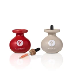 Ladolea Set of 2 Chilli & Garlic Infused Extra Virgin Olive Oil, 80ml New