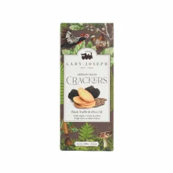 Lady Joseph Black Truffle Crackers, 100g Sale