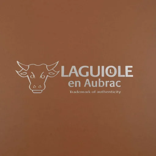 Laguiole en Aubrac Classic Knife Block of 6 Kitchen Knives, Ebony Outlet