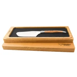Laguiole en Aubrac Hard Cheese Knife, Juniper Best
