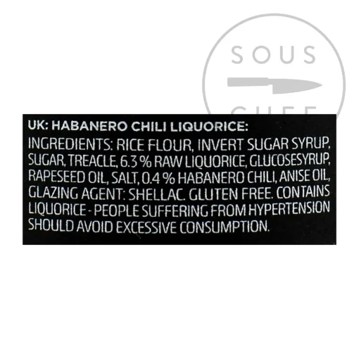 Lakrids Liquorice 4 - Chilli, 150g Clearance