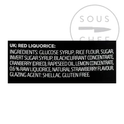 Lakrids Liquorice 3 - Red, 150g Outlet