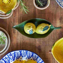 Bloomingville Lemon Salt & Pepper Shaker Set New