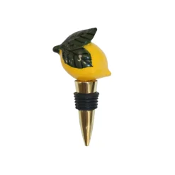 My Gifts Trade Lemon Shaped Bottle Stopper Discount