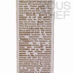 Leone Milk Chocolate Bar with Whole Hazelnuts, 55g