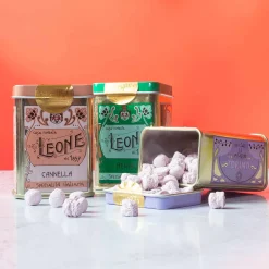 Leone Violet Candies In Classic Tin, 30g Outlet