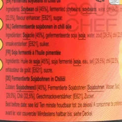 LGM Fermented Soybean in Chilli Oil, 280g Hot