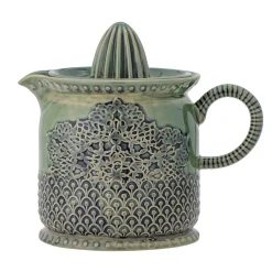 Bloomingville Liselu Green Floral Lemon Juicer Sale