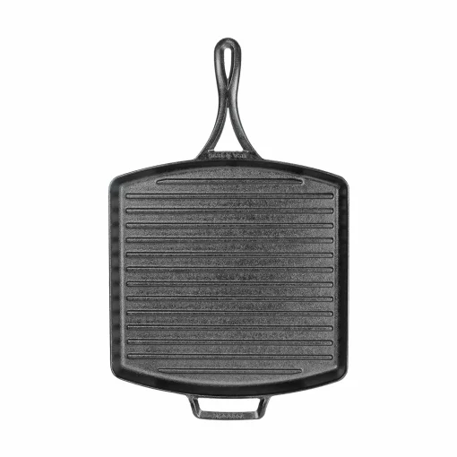 Lodge Blacklock Cast Iron Grill Pan Square, 30.5cm Sale