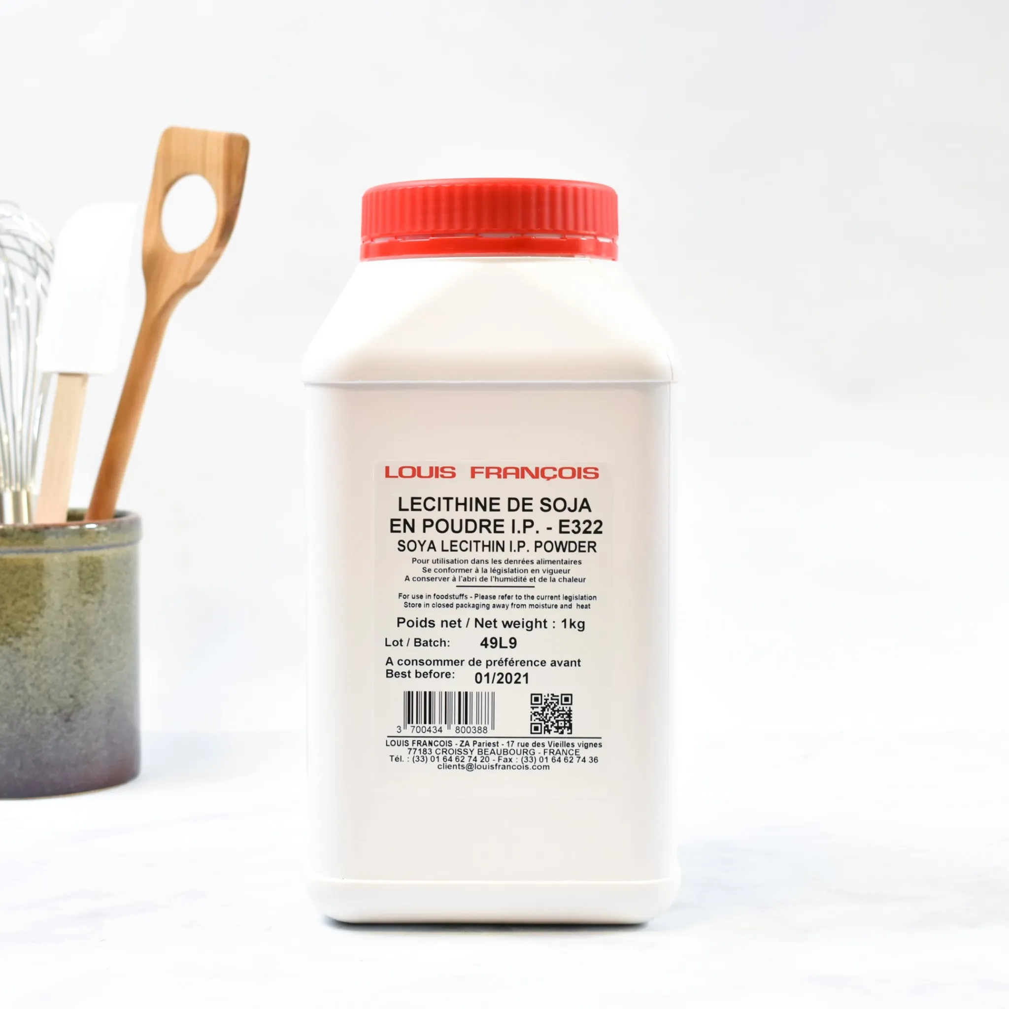 Louis Francois Soy Lecithin Powder, 1kg Best