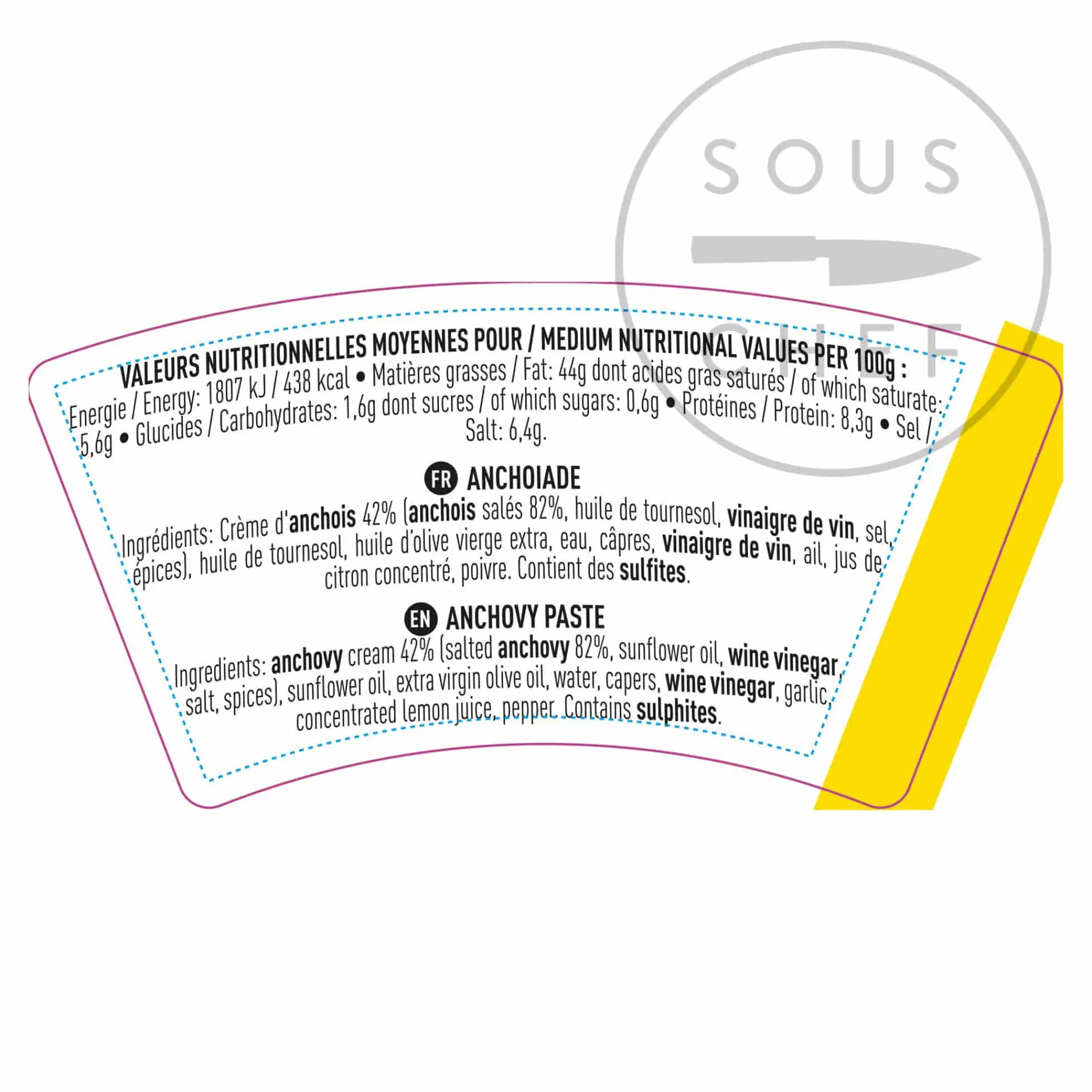 Maison Bremond Anchoiade Anchovy Spread, 90g Hot