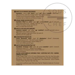 Maison Bremond Organic Navettes Cakes By Pierre Herme, 240g Sale