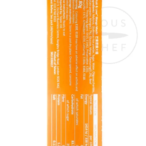 Yuki & Love Mango Flavoured Mochi, 180g
