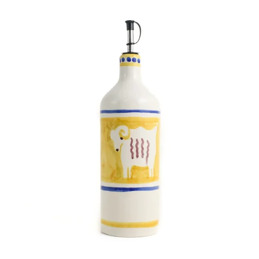 Materia Gallina Yellow Goat Olive Oil Bottle, 730ml Best