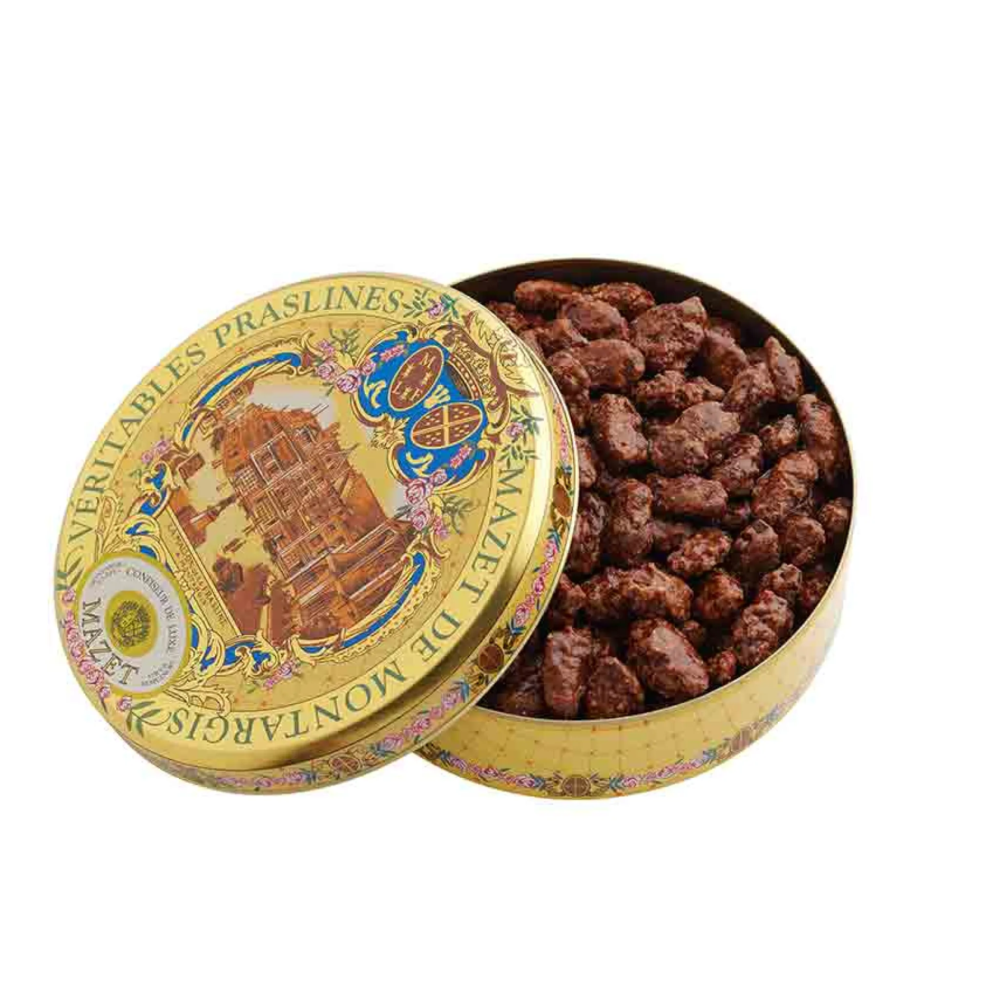 Mazet de Montargis Pralines Tin, 250g Hot
