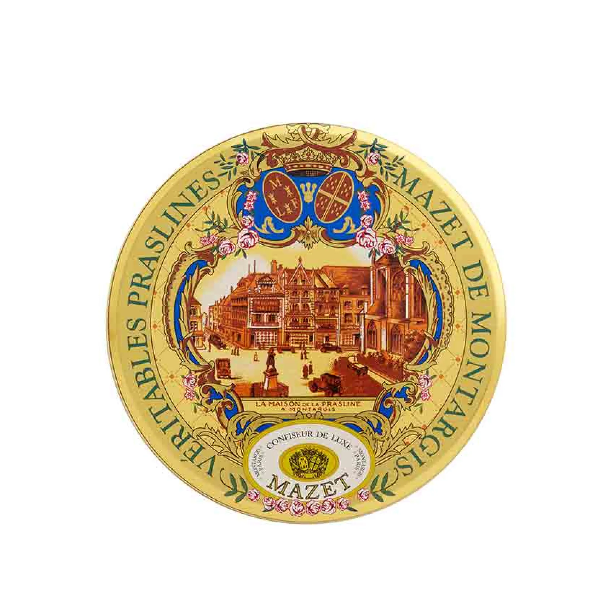 Mazet de Montargis Pralines Tin, 250g Hot