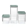 Mepal Omnia 3 Piece Set Food Storage Box, Nordic Sage Hot