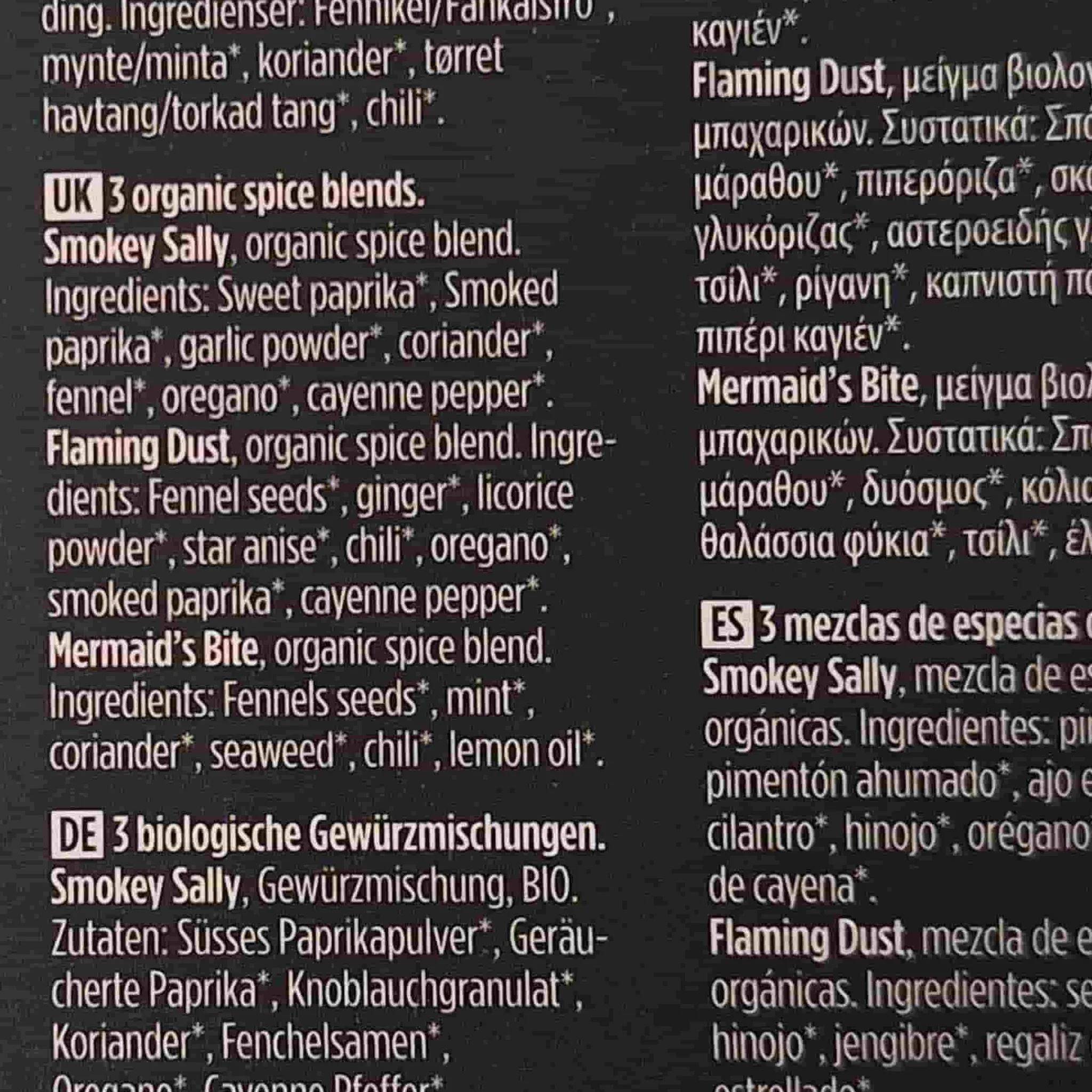 Mill & Mortar Organic Grill Champions Spice Blends Gift Set