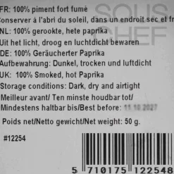 Mill & Mortar Smoked Hot Paprika, 50g Best