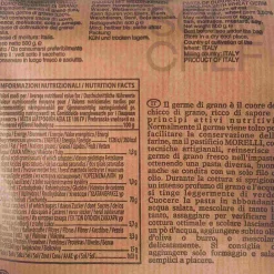 Morelli Penne Pasta with Wheat Germ, 500g Clearance