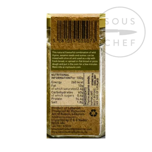 Mymoune Zaatar, 100g Outlet