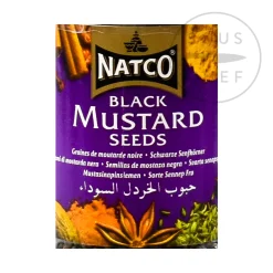 Natco Black Mustard Seeds, 100g New