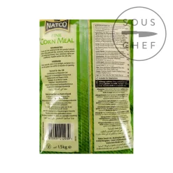 Natco Cornmeal Fine, 1.5kg Hot