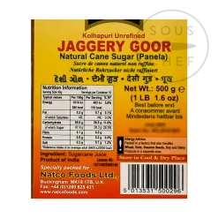 Natco Unrefined Jaggery, 500g Online