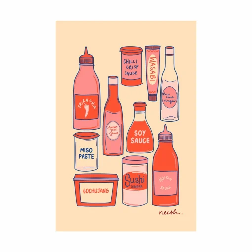 Neesh Home Saucy Tea Towel Discount