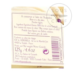 Nicolas Alziari Fleur de Sel de Guerande in Bag, 125g New